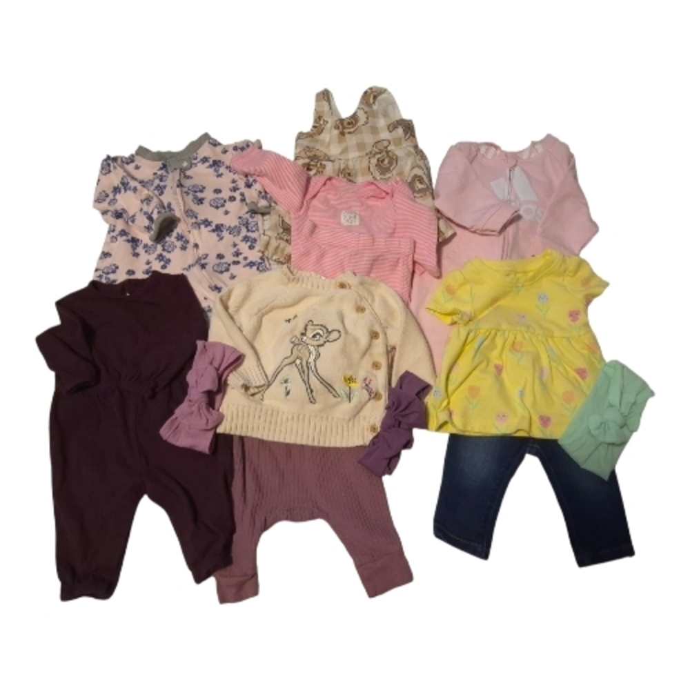 13pc Baby Girl Clothing